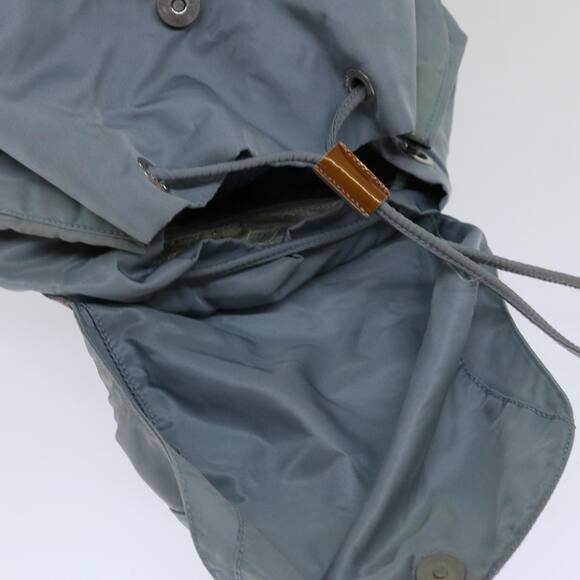 PRADA Backpack Nylon Light Blue - Picture 10 of 16